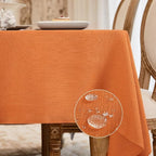 BALCONY & FALCON Rectangle Tablecloth Washable Wrinkle Resistant and Water by BALCONYFALCON