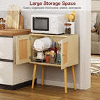 Sideboard Buffet Kitchen Storage Cabinet, Small Coffee Bar Cabinet - Image 8