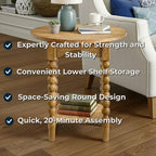 Pembroke 22” Round Cottage End Table - Image 3