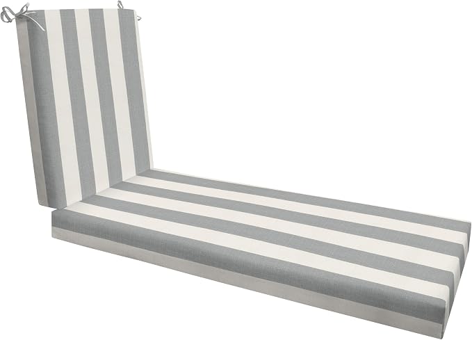 Honeycomb Outdoor Chaise Lounge Cushion by Honeycomb
