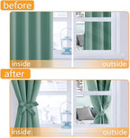 Blackout Curtains for Bedroom, Sage Green, 60 x 84 Inch, 2 Panels | Thermal - Image 4