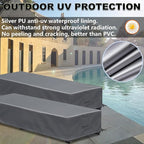 Waterproof Patio Lounge Chair Cover 1 Pack Outdoor Chaise Lounge Covers 600D - Image 4