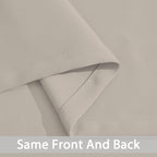 Yakamok Natural Room Darkening Curtains 84 inch Sliding Door Drapes | 1 - Image 5
