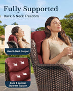 HILLGA Luxury High Back Patio Furniture Set - Image 4