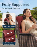 HILLGA Luxury High Back Patio Furniture Set - Image 5