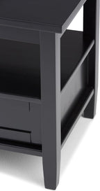 SIMPLIHOME Warm Shaker Solid Wood 20 inch Wide Transitional-Style End Tables in - Image 7