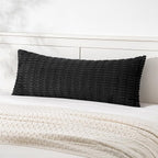 MIULEE Lumbar Corduroy Throw Pillow Cover by MIULEE