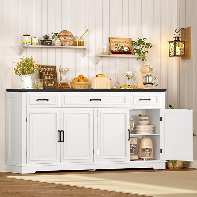 usikey 59” Large Buffet Cabinet - Image 5