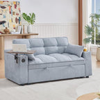 oaaktu 65''Convertible Sleeper Sofa Bed, 3-in-1 Pull Out Couch Bed - Image 3