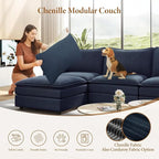Vesgantti Large Modular Sectional Sofa, Big Comfy Cloud Couch - Image 6
