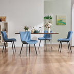 YOUNUOKE Mid-Century Modern Dining Chairs Set of 2, Armless Accent Chair - Image 3