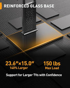 Perlegear Universal Swivel TV Stand - Image 9