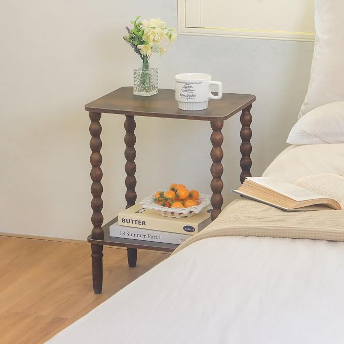 Fultyle Side Tables Set of 2, Small End Table - Image 8