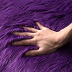 MIULEE Fluffy Area Rug 2x3 ft Faux Fur Sheepskin Rug - Image 3