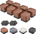 EclatBain Bed Risers Furniture Risers Heavy-Duty Rectangular Adjustable Block 8 by Unknown