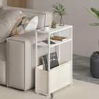 Leomonio Narrow Side Table, Slim End Tables - Image 3