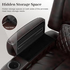 Yolsali Recliner Sofa, 3 Seater Manual Reclining Sofa - Image 7