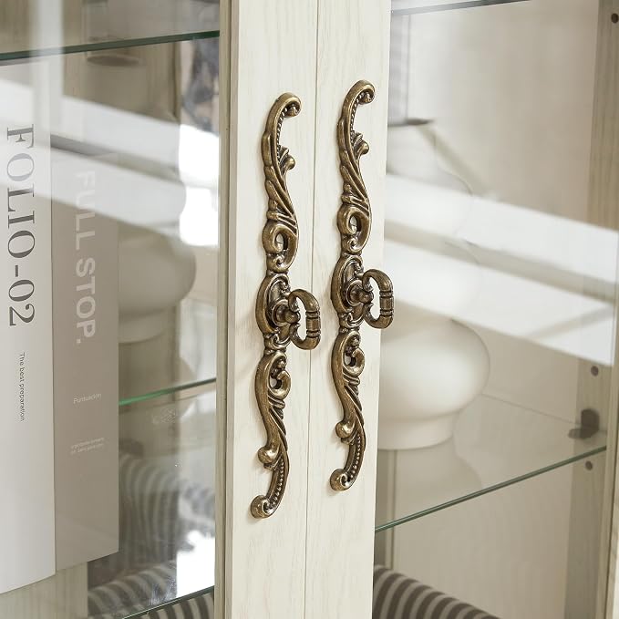 Lighted Curio Display Cabinet - Image 7