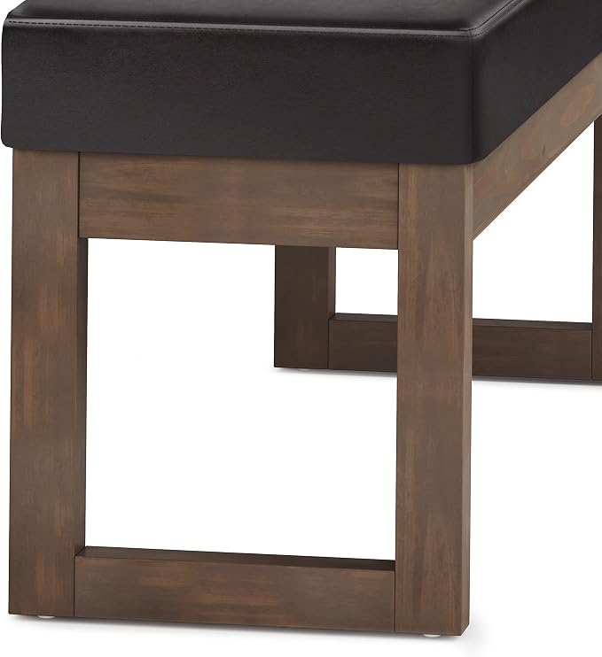 SIMPLIHOME Milltown Large Ottoman Bench - Image 8