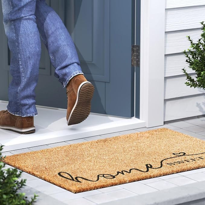 Barnyard Designs Front Door Welcome Mat | Printed Polyester Outdoor Rug - Image 4
