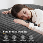 3-in-1 Giant Bean Bag Chair for Adults & Kids, Convertible Floor Sofa to - Image 9