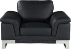 Blackjack Furniture Weston Collection Genuine Italian Leather Living Room Chair - Image 3