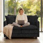 Loveseat Sofa Cloud Sofa Couch 50'', Modern Loveseats 2 Seat Couch 27" Deep Seat - Image 8