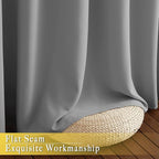 NICETOWN Blackout Sliding Door Curtain - Image 6
