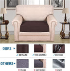 H.VERSAILTEX Super Stretch Individual Seat Cushion Covers Sofa Covers Couch - Image 2