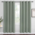 NICETOWN Sage Green Blackout Curtains 78" Long by NICETOWN