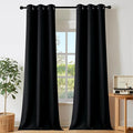 NICETOWN Living Room Black Out Curtains 84 inches Long, Thermal Insulated by NICETOWN