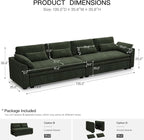 Belffin Large Modular Sectional Sofa - Image 2