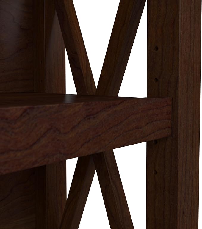 Bush Home Tall 5 Shelf Bookcase - Image 7