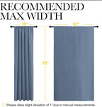 NICETOWN Living Room Curtains, Window Treatment Energy Saving Thermal Insulated - Image 7
