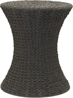 Household Essentials Hourglass Paper Rope Side Table by HouseholdEssentials