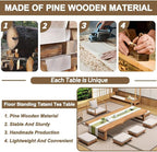 Wooden Japanese Floor Table - Image 7