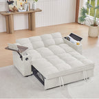 oaaktu 65''Convertible Sleeper Sofa Bed, 3-in-1 Pull Out Couch Bed - Image 6