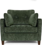Luxury Oversized Accent Chair, 40.9" Upholstered Comfy Piping Single Armchairs - Image 9