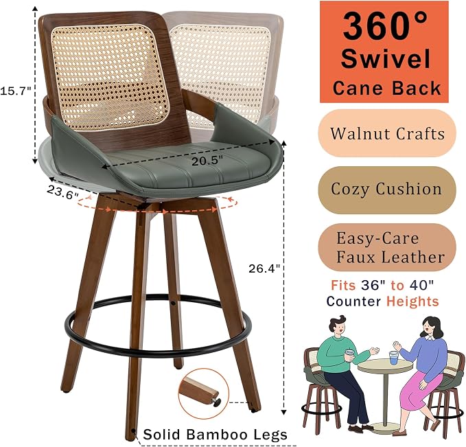 Counter Stools Set of 4 - Image 2