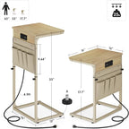 Vagusicc C-Shaped End Table - Image 3