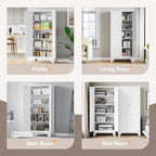 Yizosh Metal Storage Cabinet - Image 5