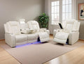 Leather Power Recliner Sofa Set by LYfurniture