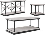 24/7 Shop at Home Ambridge Transitional Multi-Storage Wood 3-Piece Coffee Table by 247SHOPATHOME
