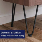 SMARTSTANDARD 8 Inch Heavy Duty Hairpin Furniture Legs, Metal Home DIY Projects - Image 6