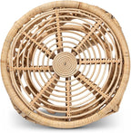 Baxton Studio Saranna Modern Bohemian Natural Brown Finished Rattan End Table - Image 5