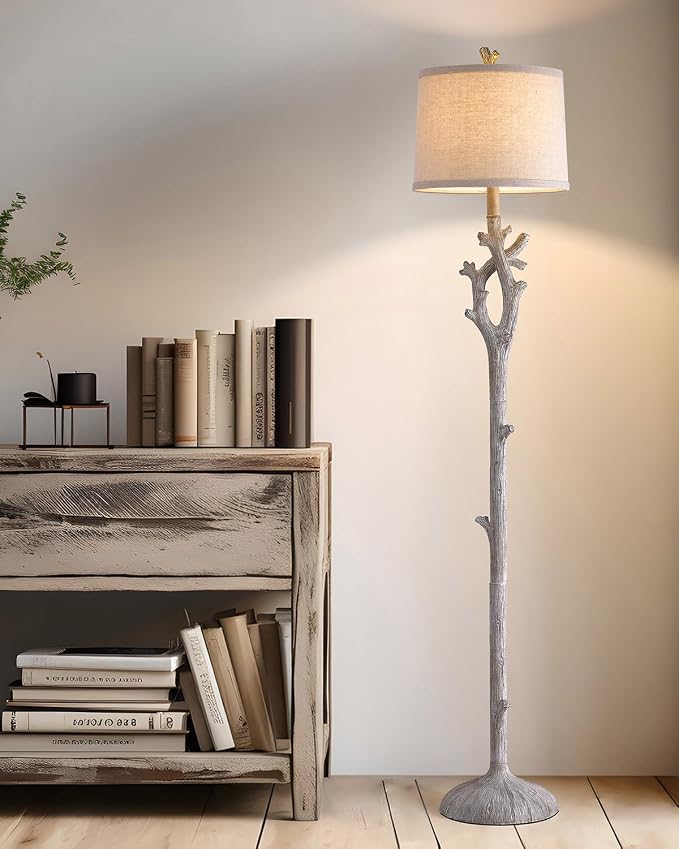 OYEARS Retro Farmhouse Floor Lamp - Image 2