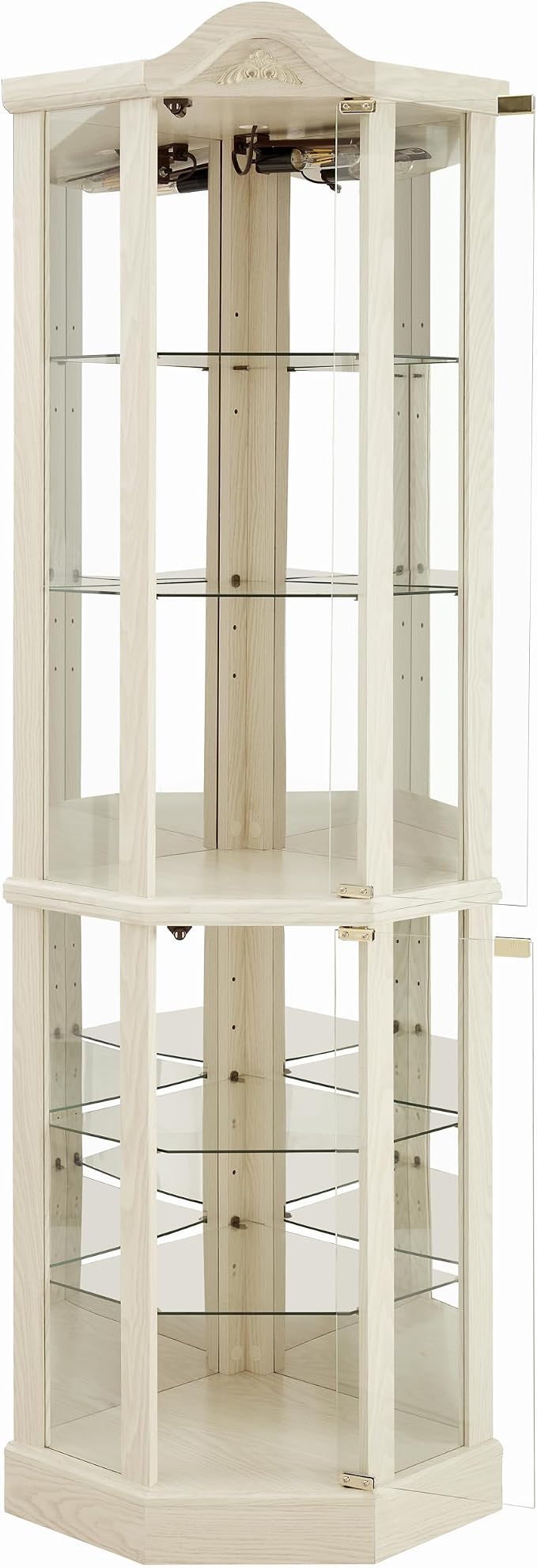Glass Corner Display Cabinet - Image 9