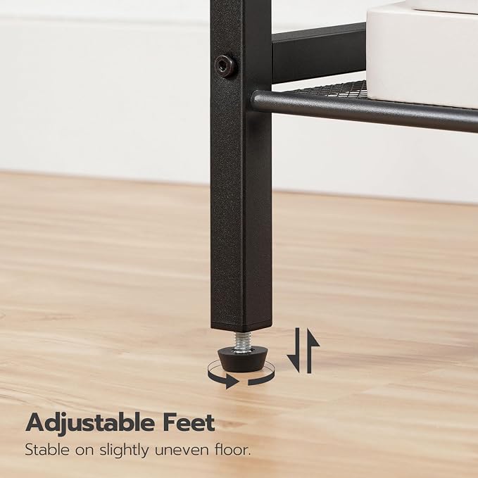 HOOBRO Side Table, 3-Tier Tall End Telephone Table - Image 8