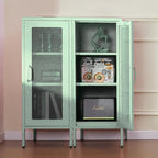 Slim Metal Storage Cabinet - Image 6