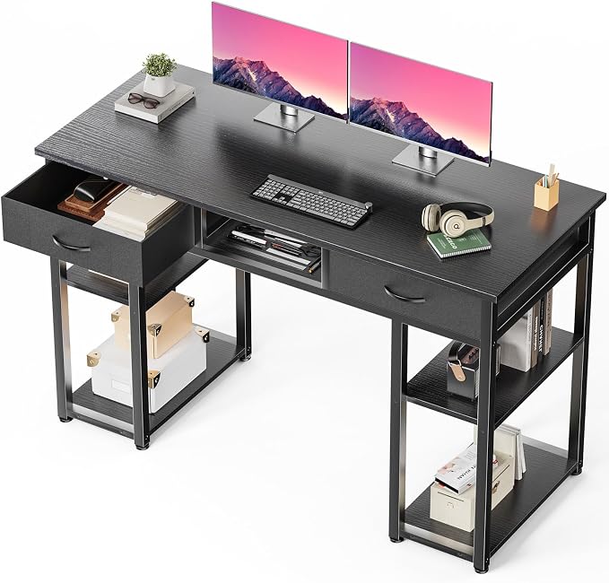 DUMOS 48" Small Computer Home Office Desk by DumosLifestyle